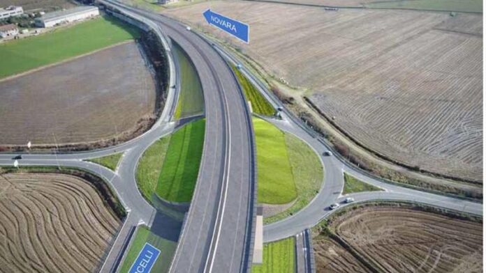 superstrada Novara Vercelli